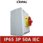 Οι ηλεκτρικοί περιστροφικοί διακόπτες 4 Πολωνός 40A KRIPAL IP65 στεγανοποιούν τα πρότυπα IEC
