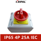 UKP που απομονώνει τα πρότυπα IEC διακοπτών IP65 3P 25A 440V συντήρησης διακοπτών