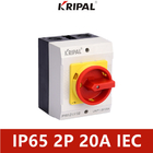 Αδιάβροχα πρότυπα IEC διακοπτών IP65 2 Πολωνός 230-440V απομόνωσης φορτίων KRIPAL