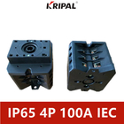 Πρότυπα IEC διακοπτών 230-440V UKT μεταστροφής KRIPAL 100A 4P IP65