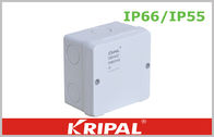 IP55/IP66 τελικό πλαίσιο συνδέσεων καλωδίων PC DK πυρίμαχα 98*98*61mm