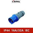 Πιστοποιημένες IP44 16A 220V KRIPAL βιομηχανικές βουλώματα και υποδοχές CE
