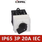 Πρότυπα 3 διακόπτης IP65 τριφασικό 20A 230-440V IEC εκκέντρων θέσης